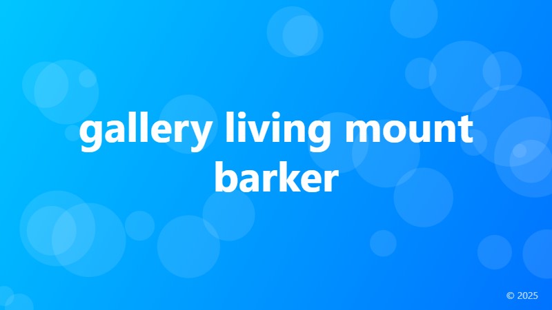 gallery living mount barker