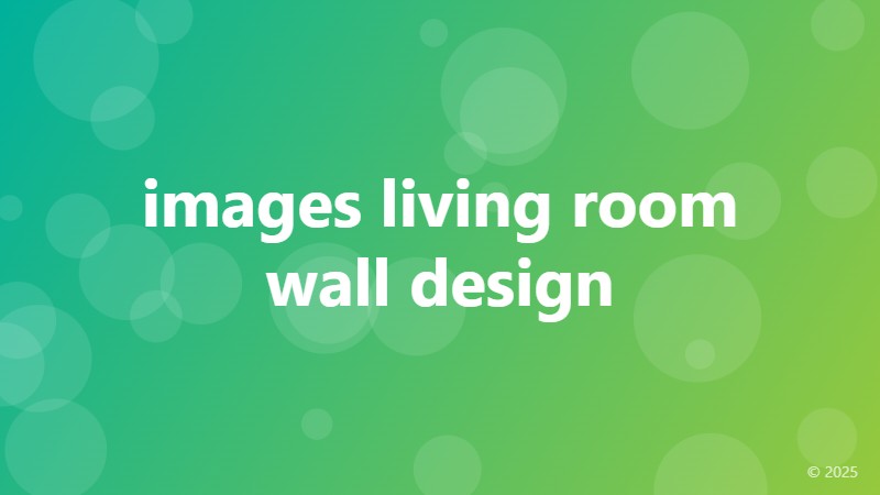 images living room wall design